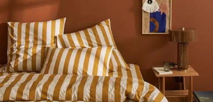 Bien-être et luxe optez pour le linge de lit en percale de coton