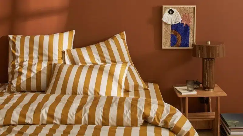 Bien-être et luxe optez pour le linge de lit en percale de coton
