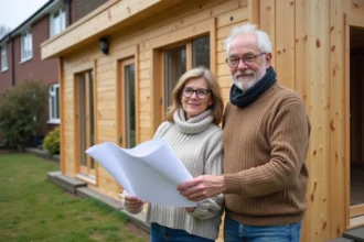 Extension de maison en bois kit pour agrandir son espace de vie