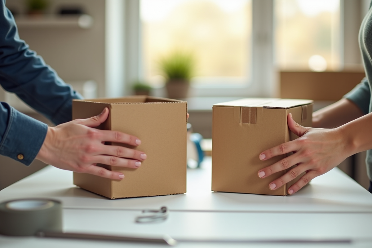 cartons déménagement